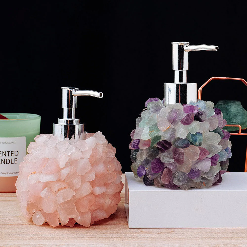 Natural Crystal Soap Dispenser - Image 2