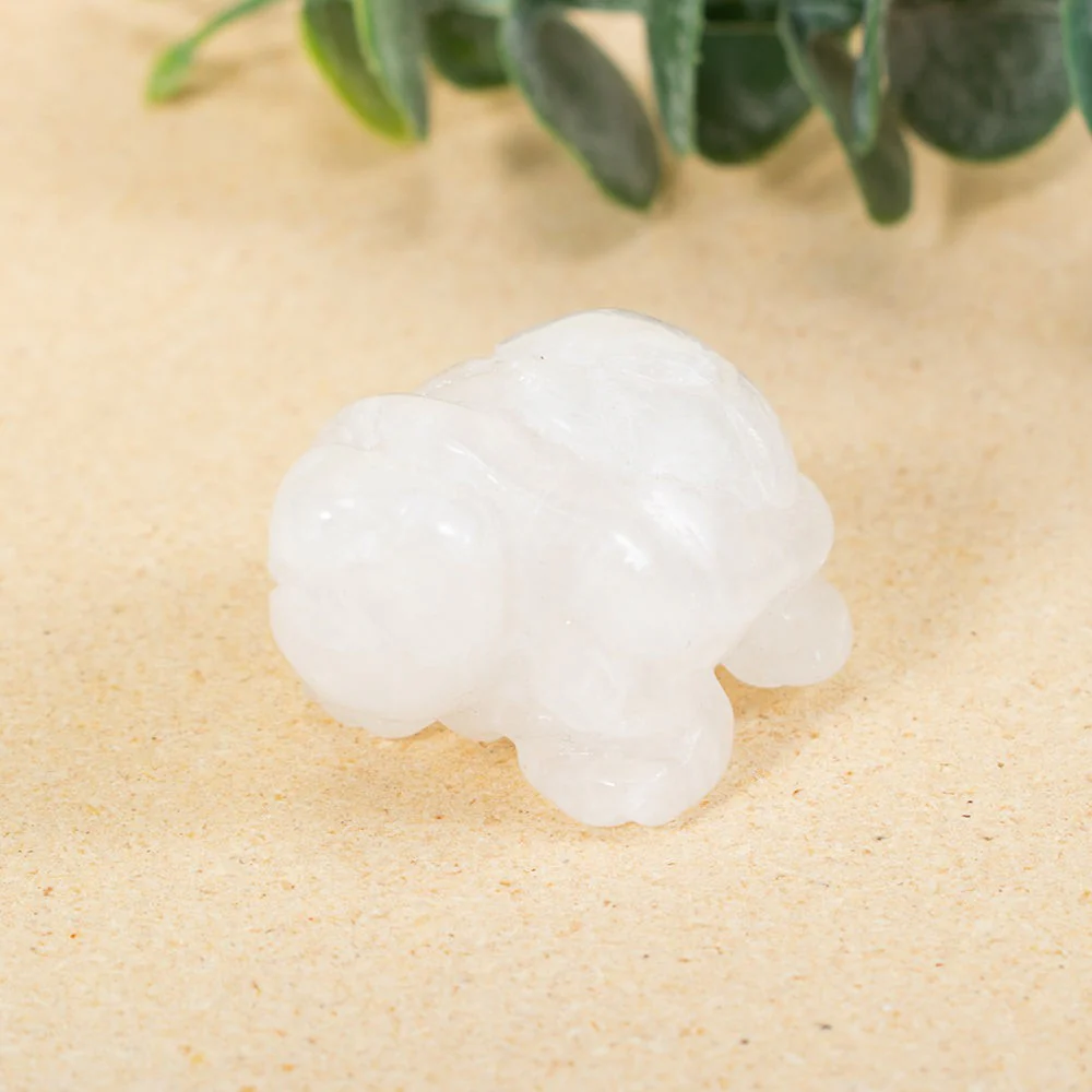 Natural Crystal Turtle Figurine - Image 11