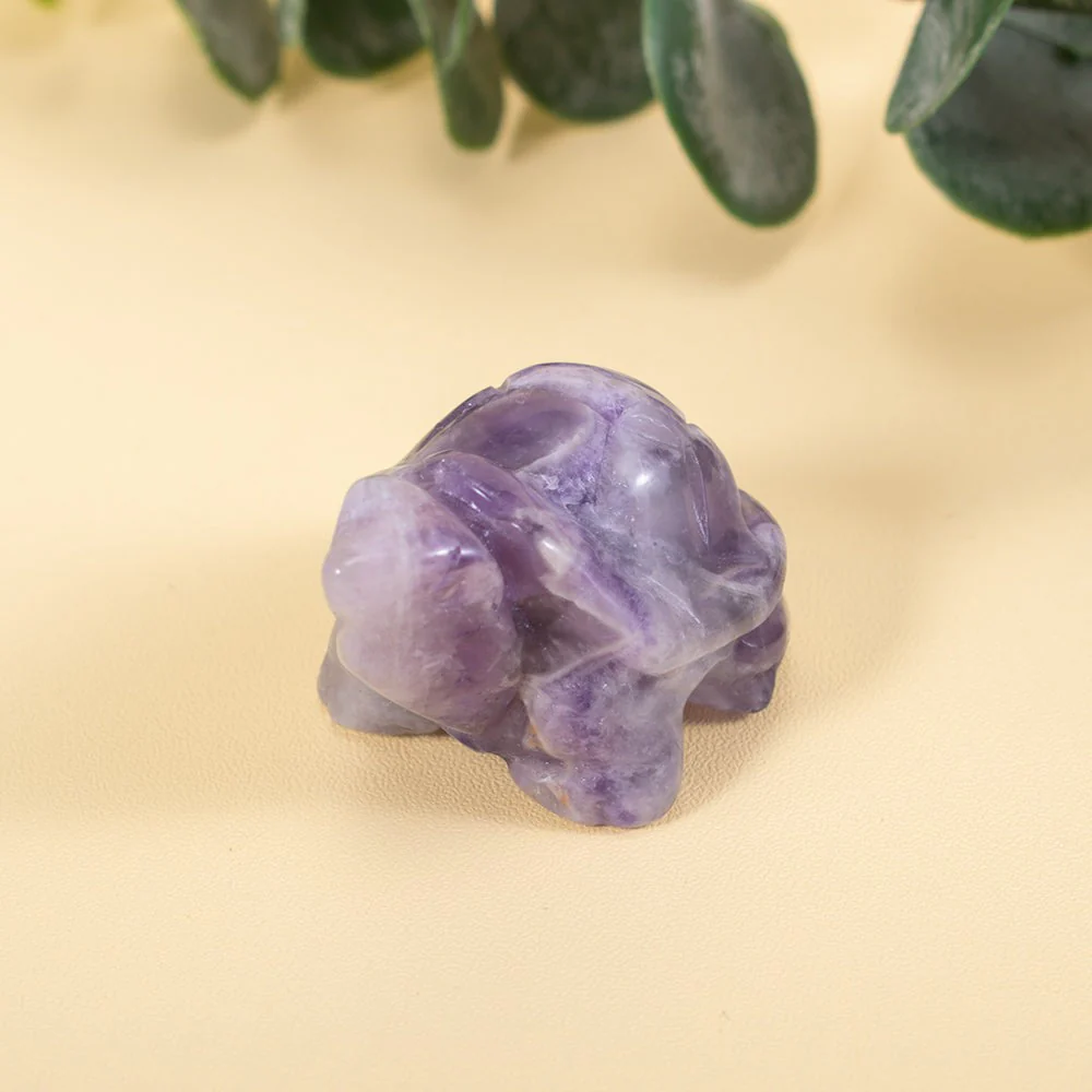 Natural Crystal Turtle Figurine - Image 15