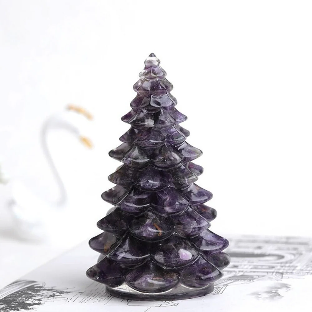 Natural Gemstone Christmas Tree - Image 3