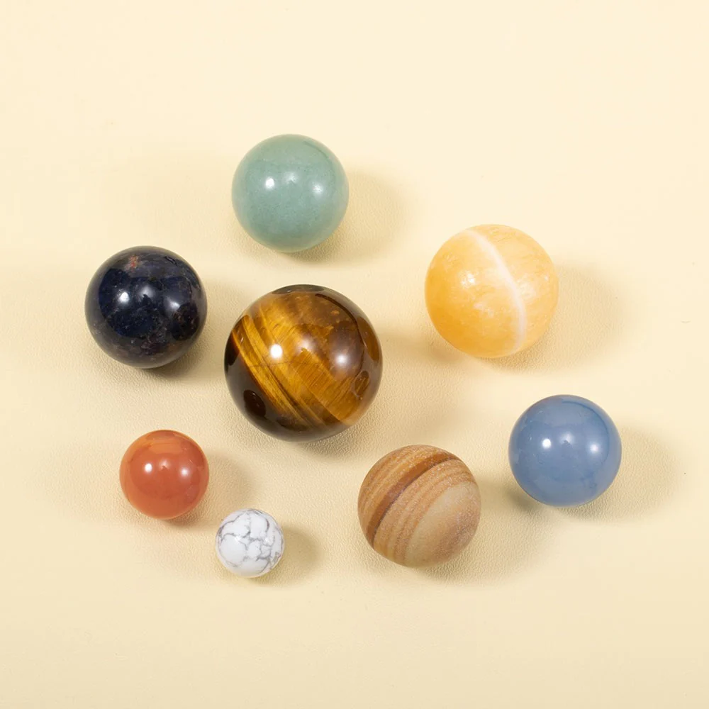 Natural Gemstone Solar System Set - Image 3