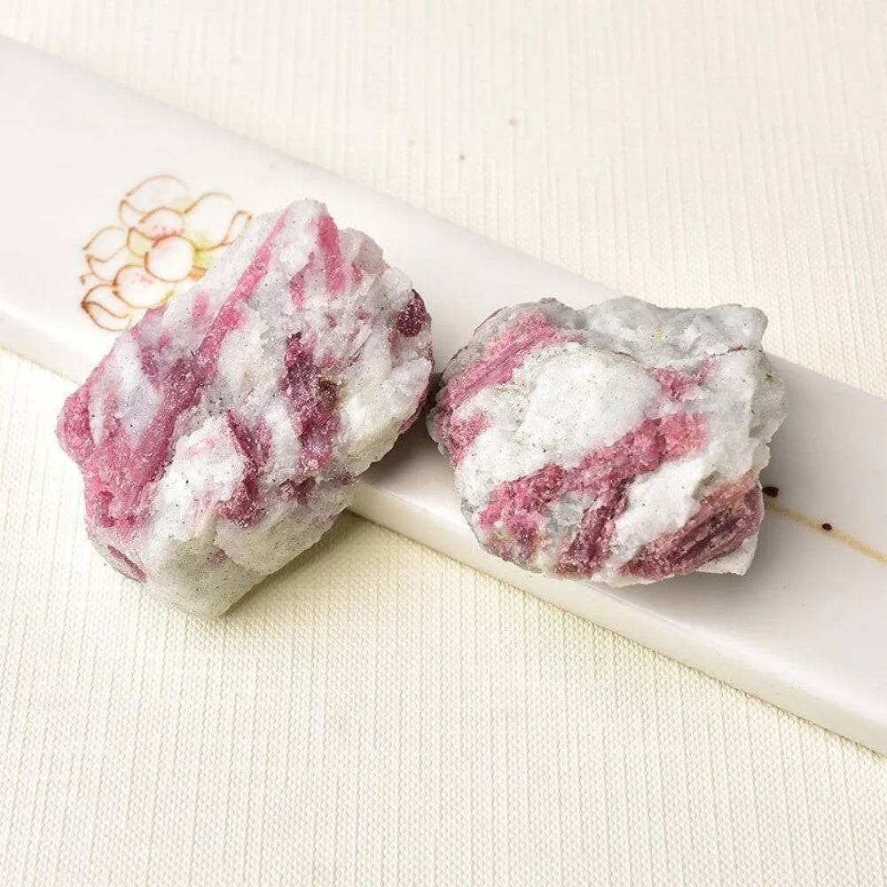 Natural Pink Tourmaline Stones - Image 3