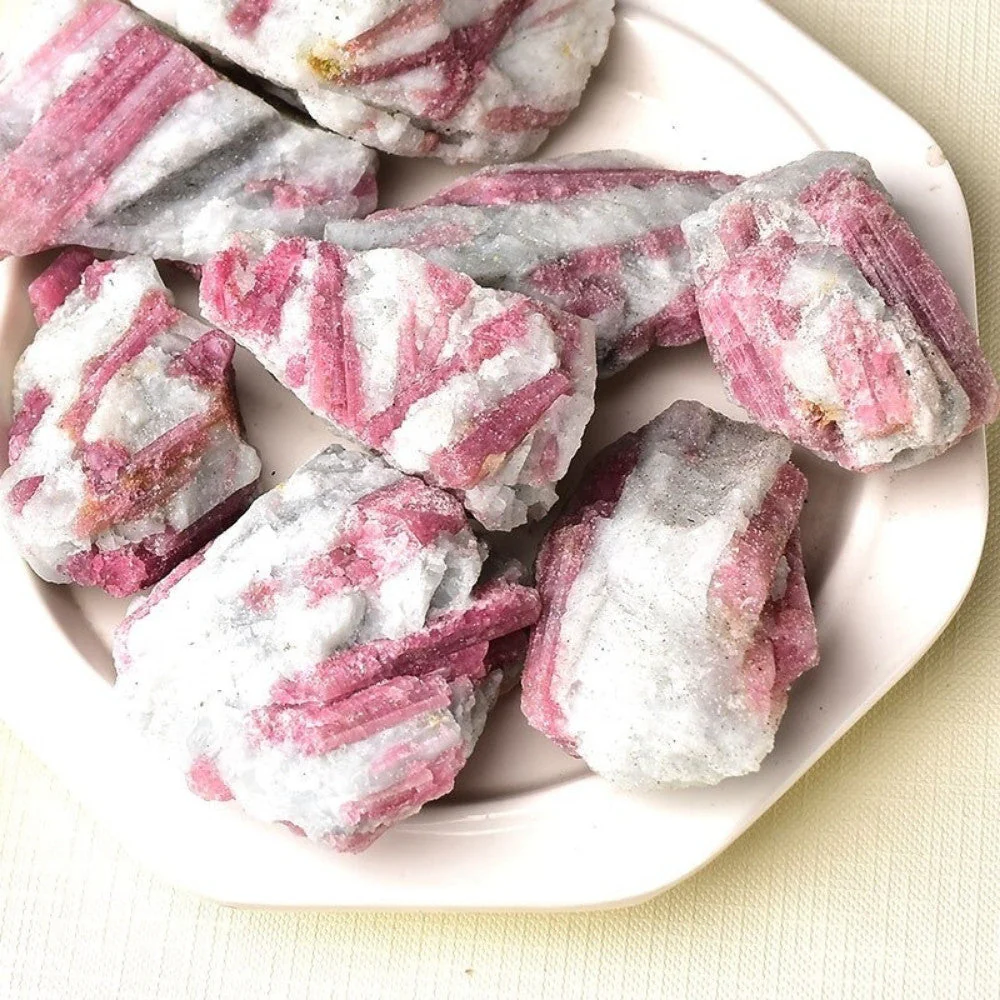 Natural Pink Tourmaline Stones - Image 4