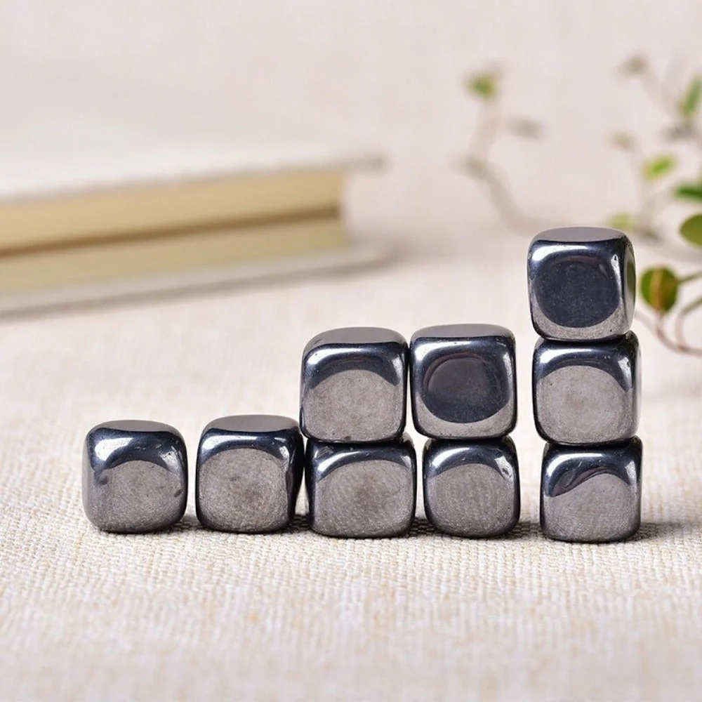 Natural Terahertz Stone Cube - Image 3