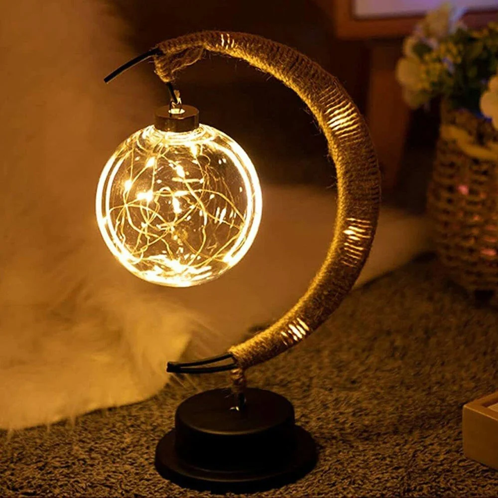 Night Light Crescent Moon Lamp