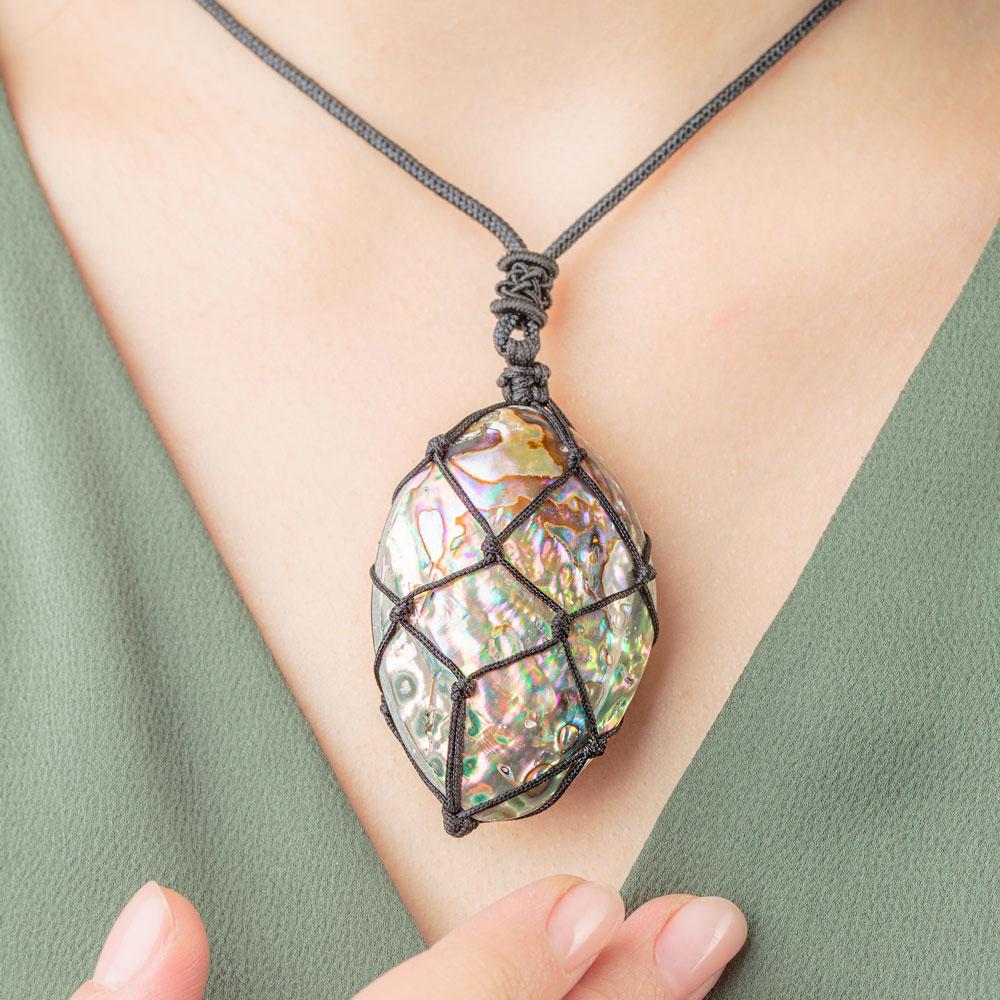 Ocean Spirit Abalone Shell Necklace - Image 2