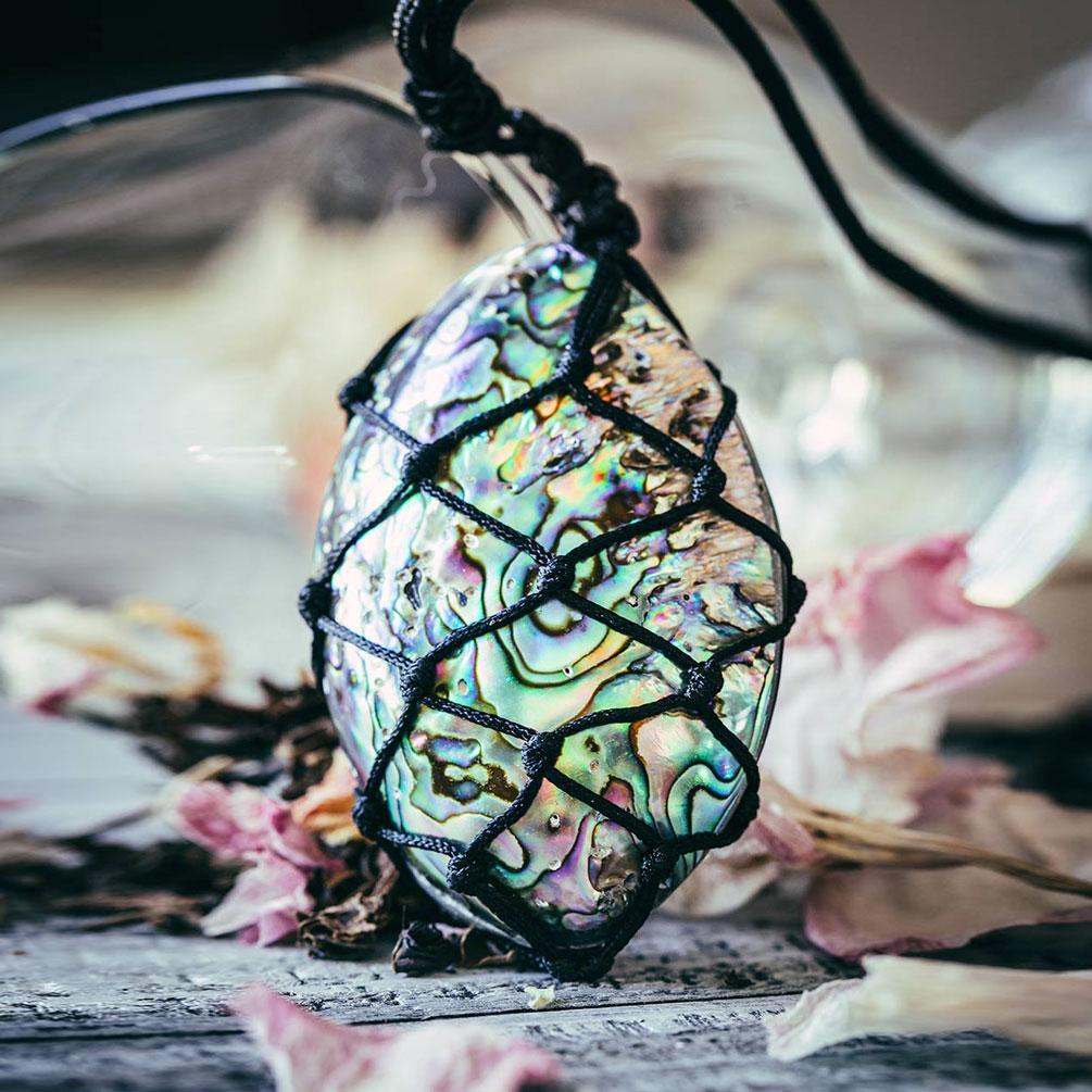 Ocean Spirit Abalone Shell Necklace - Image 4