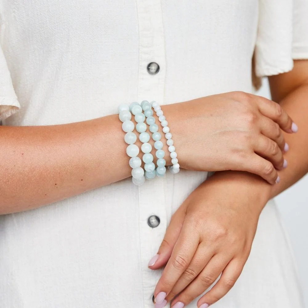 Oceanic Aquamarine Bracelet - Image 6