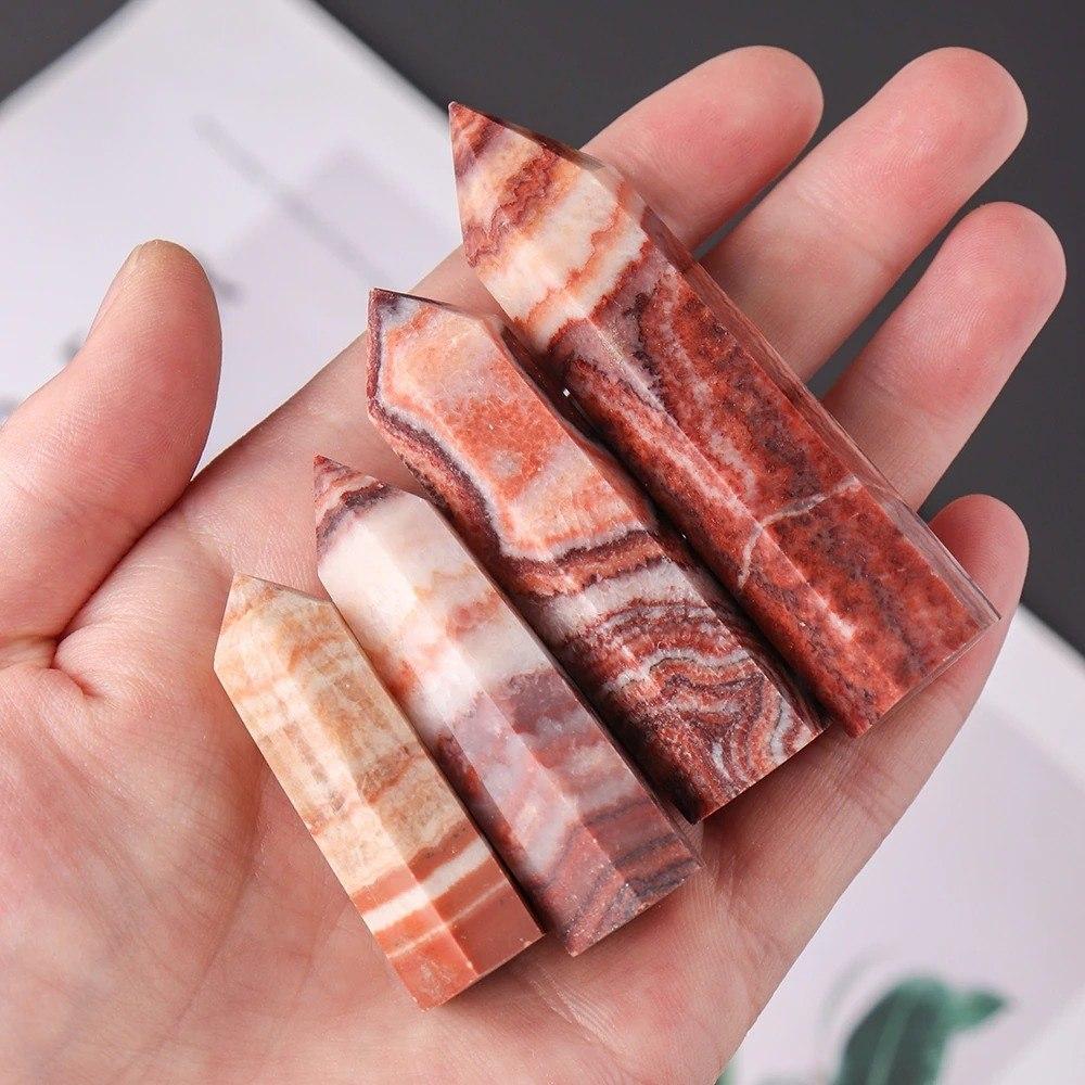 Pink Crystal Rhodochrosite Point - Image 3