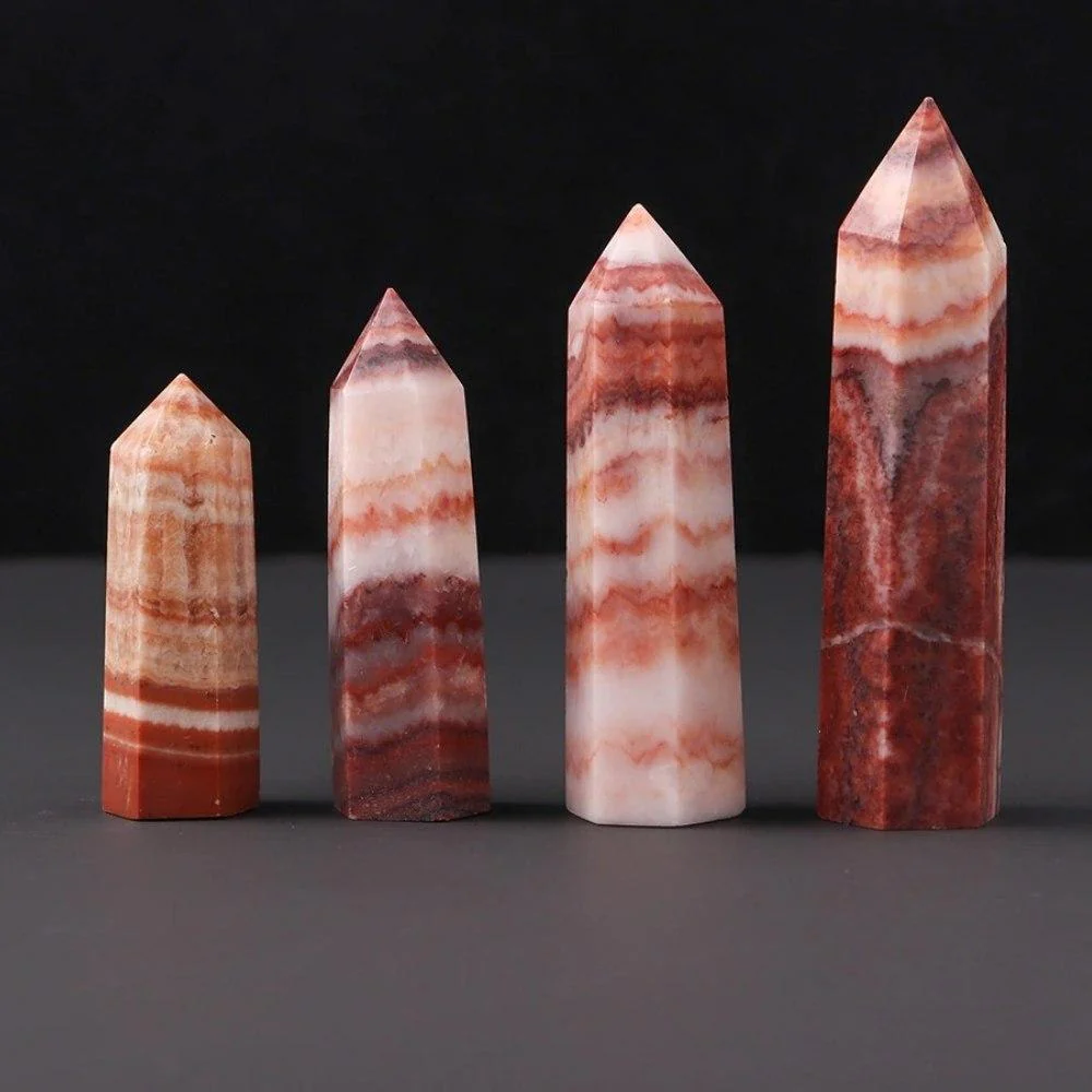 Pink Crystal Rhodochrosite Point - Image 4