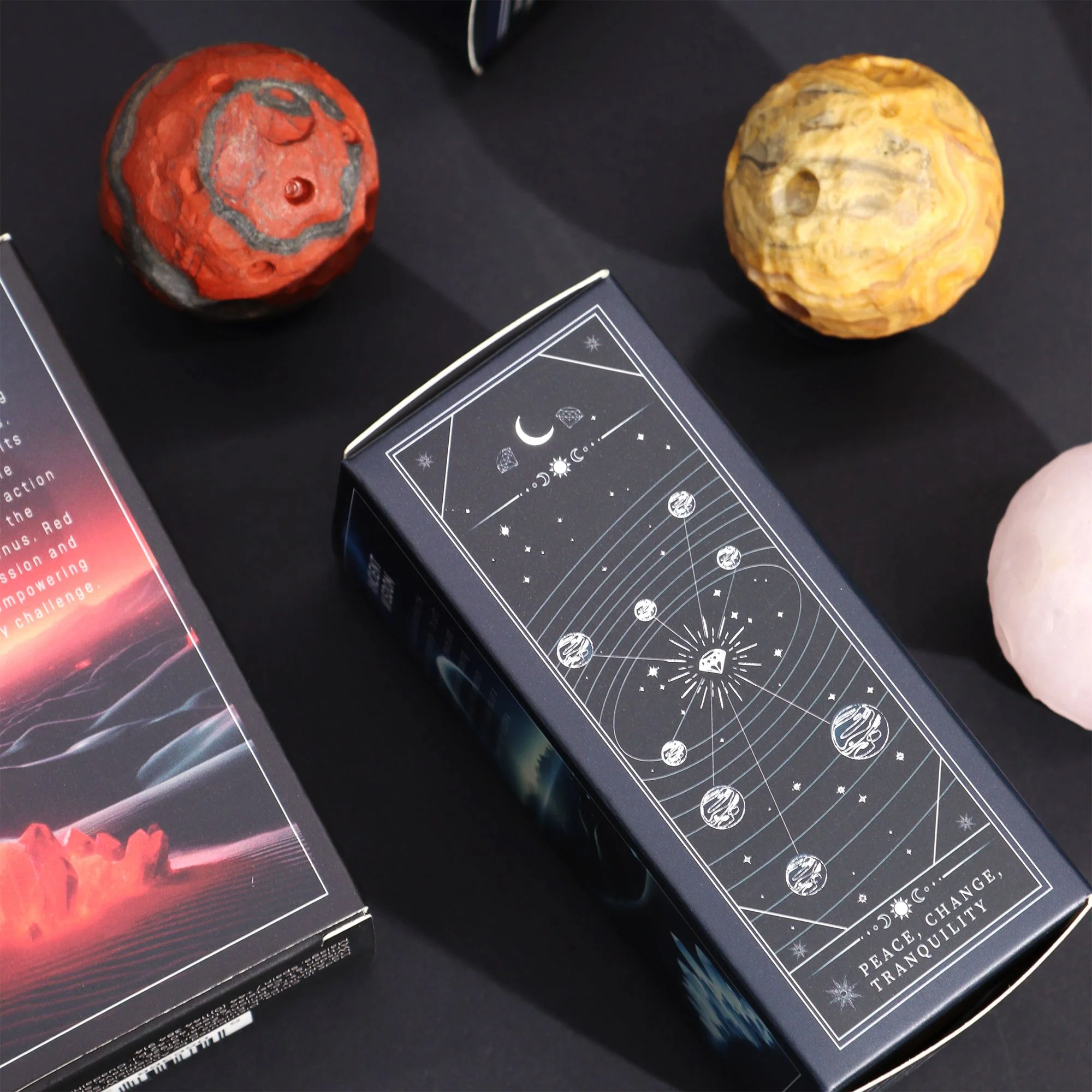 Planet Gemstones on Sola Goldstone Stand β Celestial Energy - Image 7
