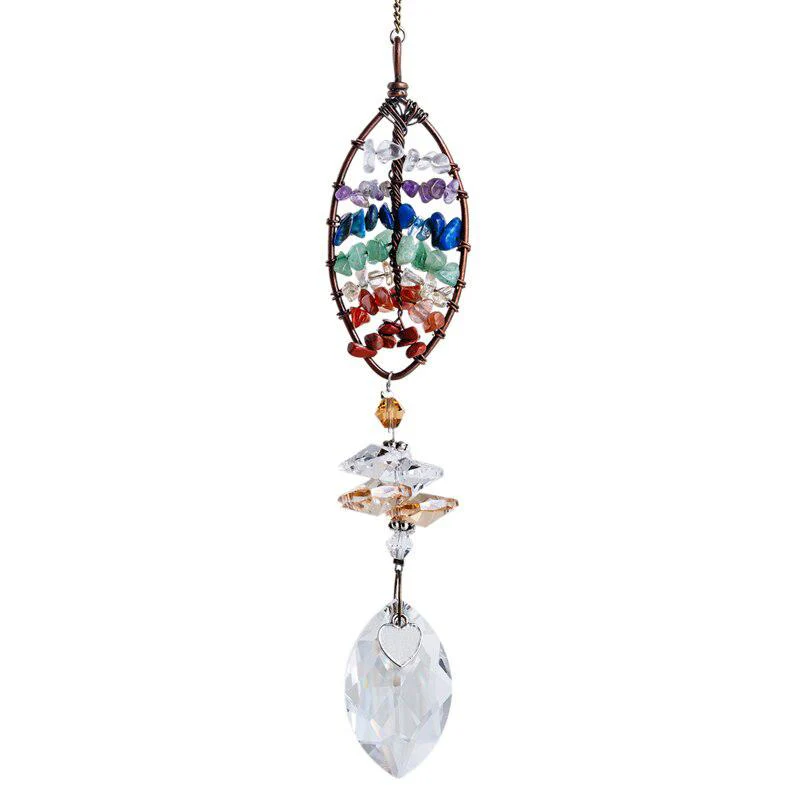 Rainbow Gem Wind Chime - Image 6