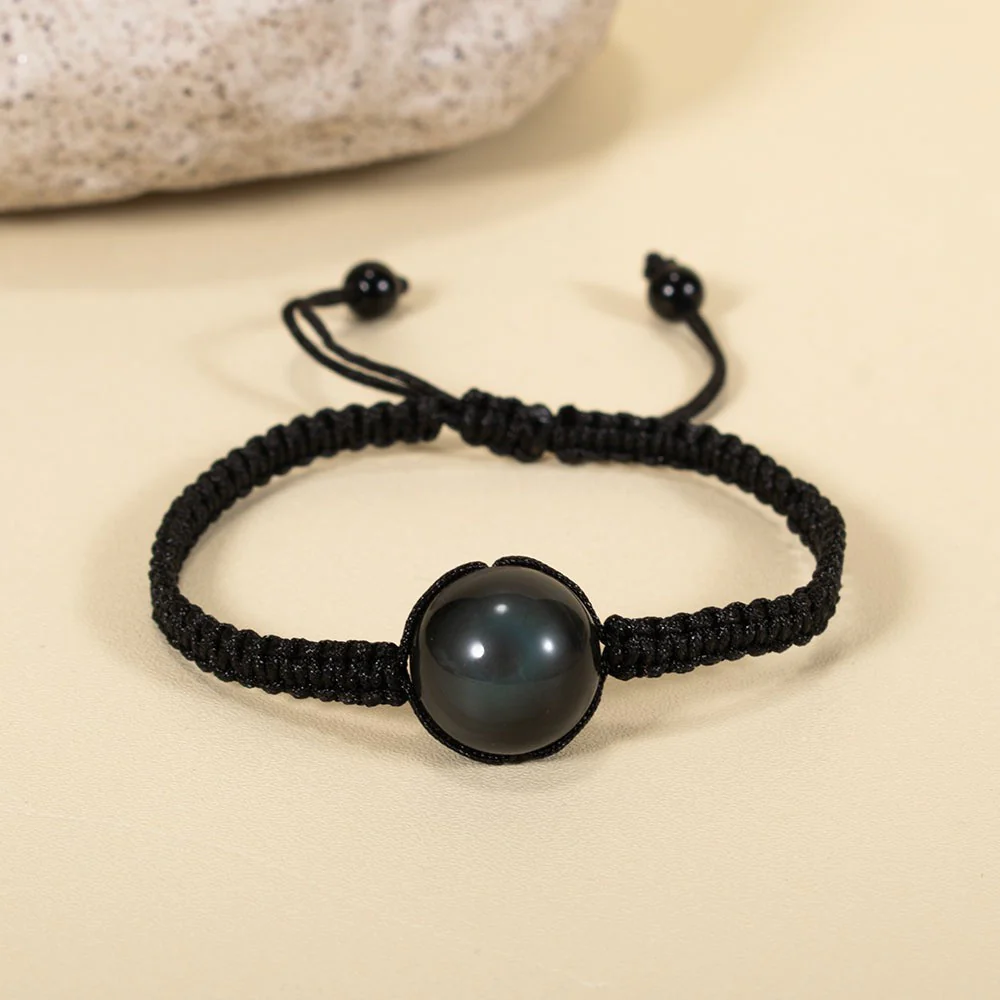 Rainbow Obsidian Lucky Bracelet - Image 10