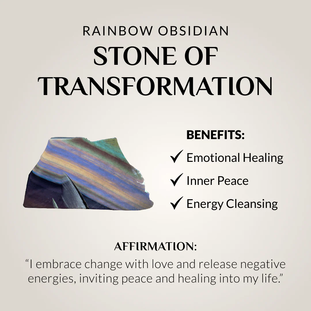 Rainbow Obsidian Lucky Bracelet - Image 2