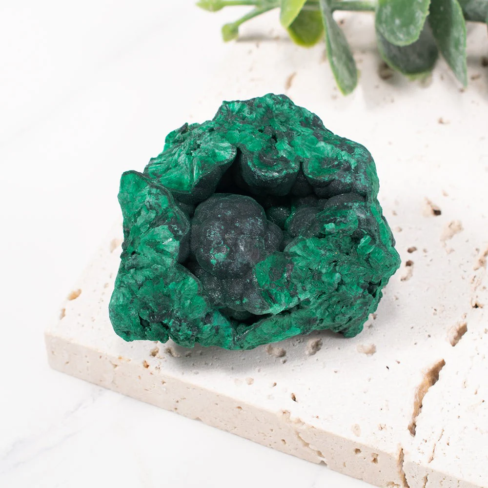 Raw Green Malachite Stones - Image 5