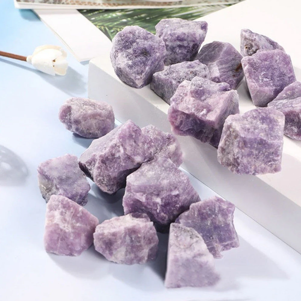 Raw Lepidolite Stones - Image 3