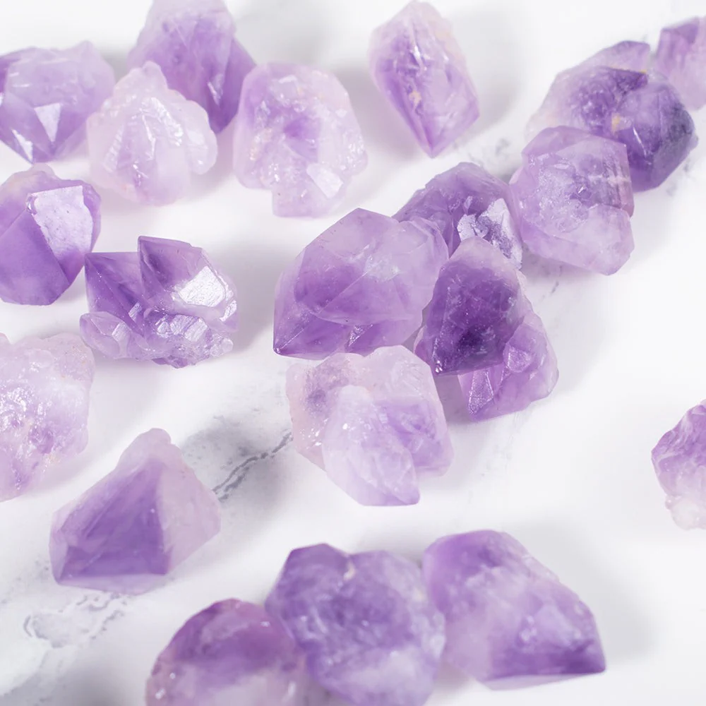 Raw Natural Amethyst Stones - Image 2