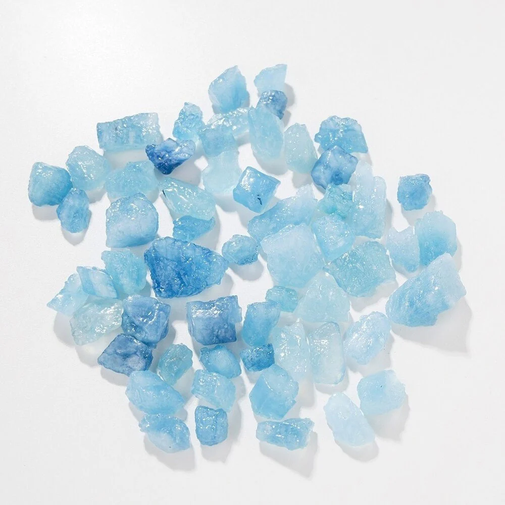 Raw Natural Aquamarine Stones - Image 4