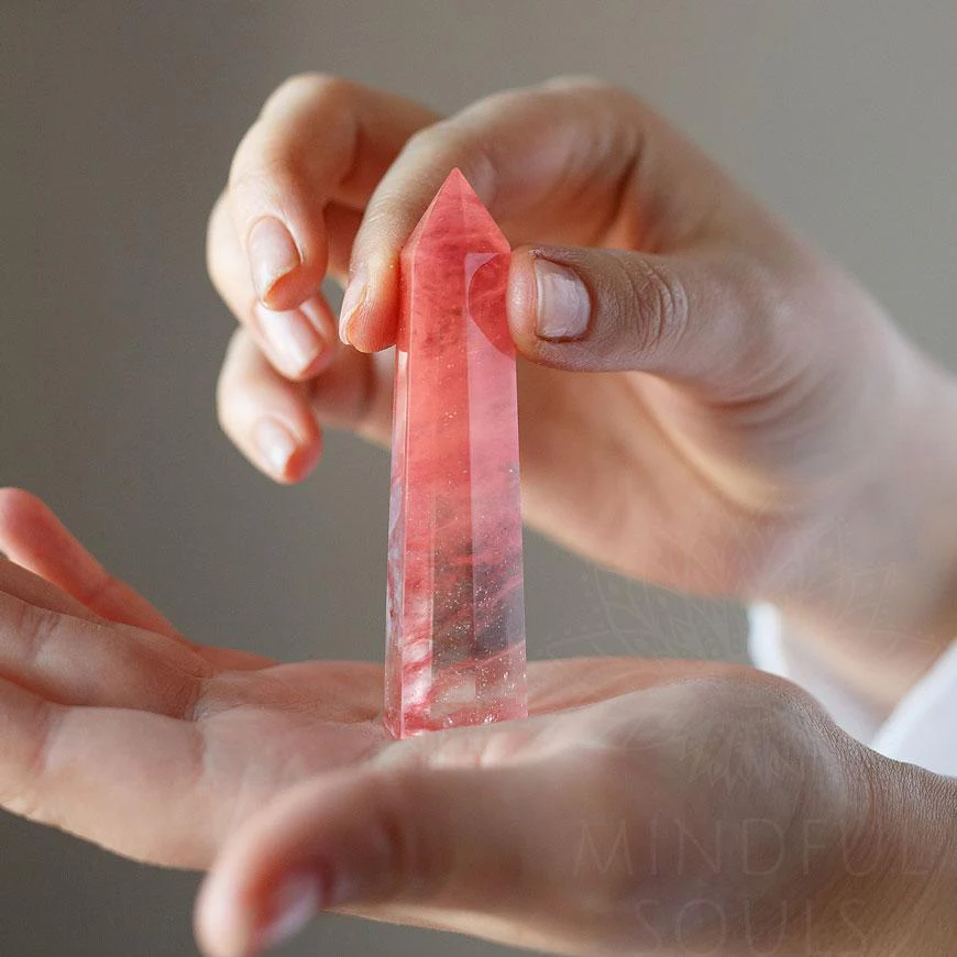 Red Quartz Crystal - Image 3
