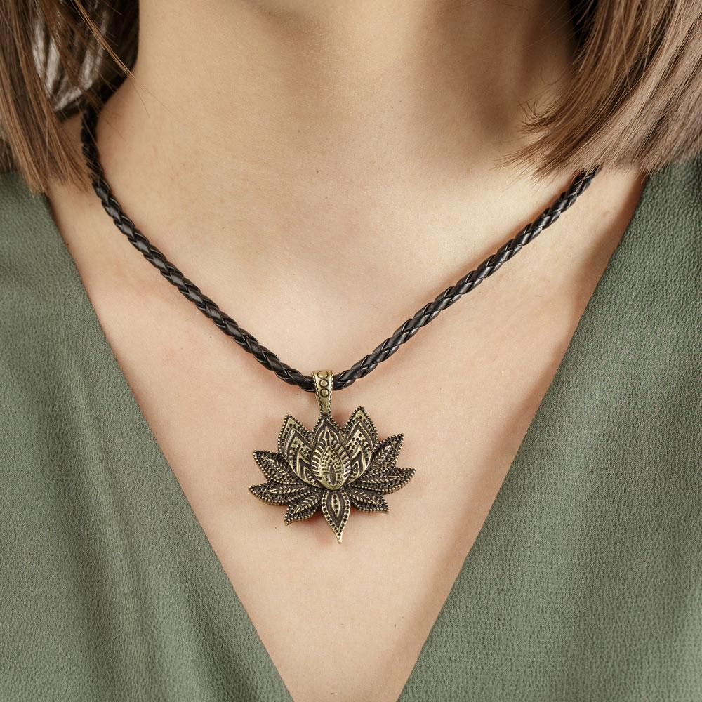 Renewal Lotus Flower Necklace - Image 2