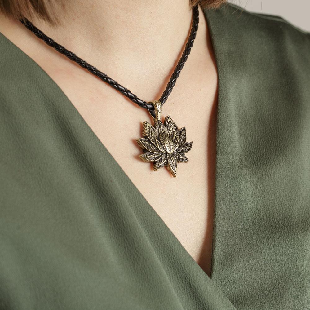 Renewal Lotus Flower Necklace - Image 3
