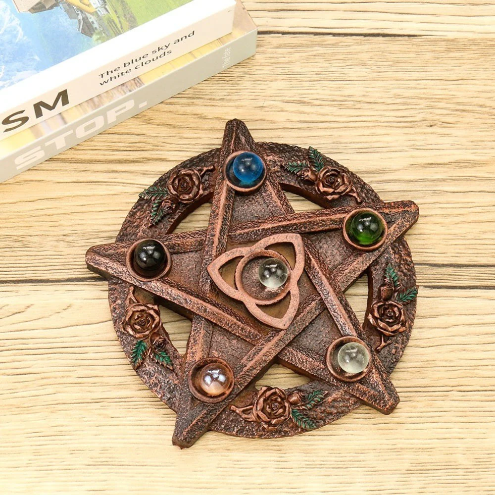 Retro Pentagram Crystals Display Stand - Image 3