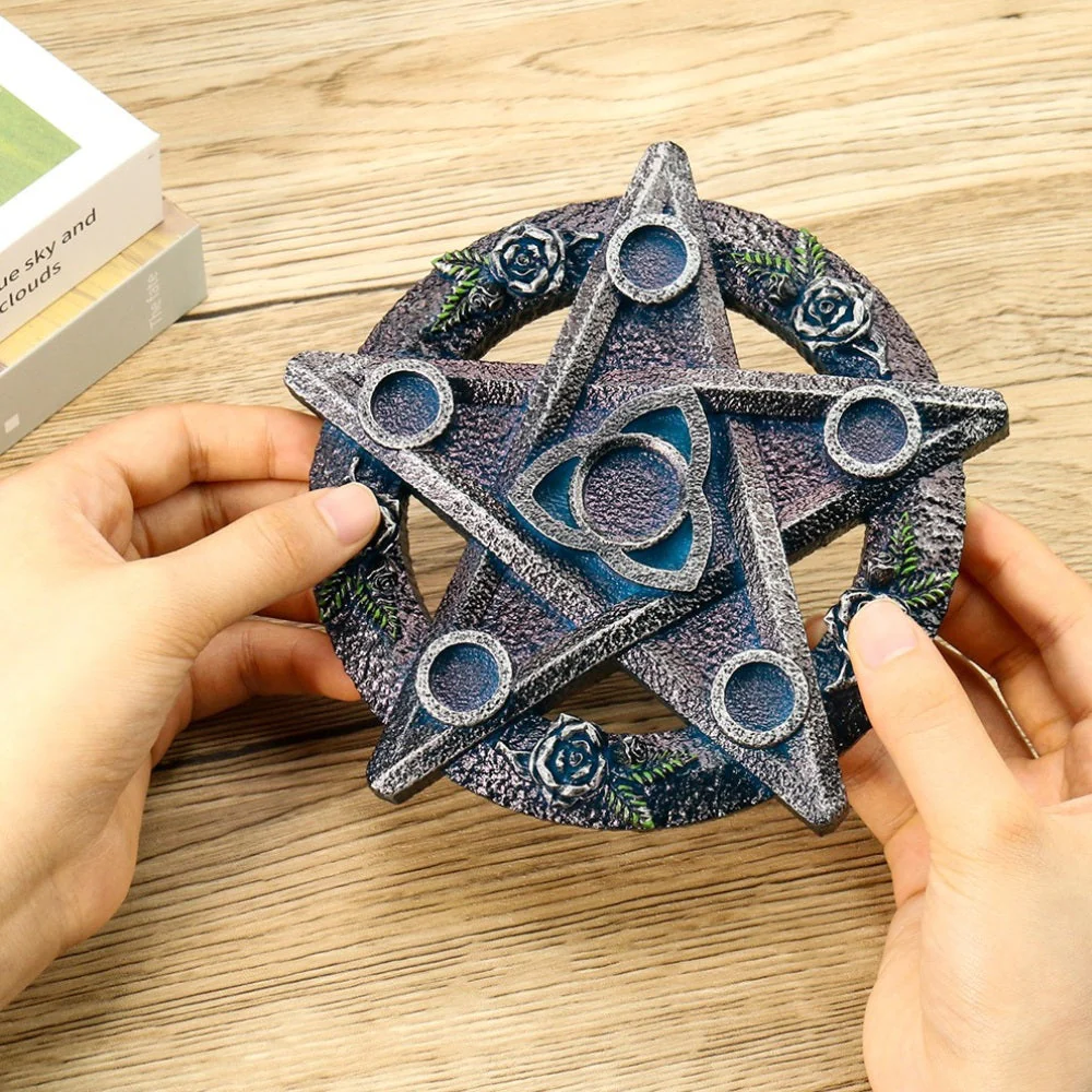 Retro Pentagram Crystals Display Stand - Image 4