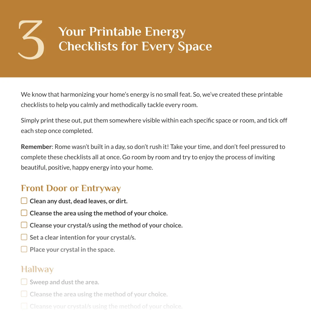 Room by Room Crystal Guide: Digital & Printable - Image 4
