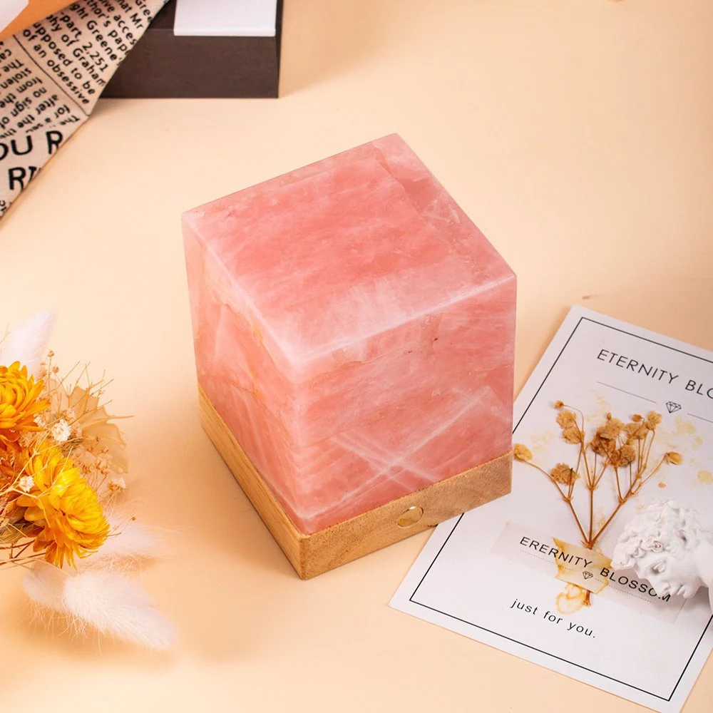 Rose Quartz Compassion Lamp - Image 3