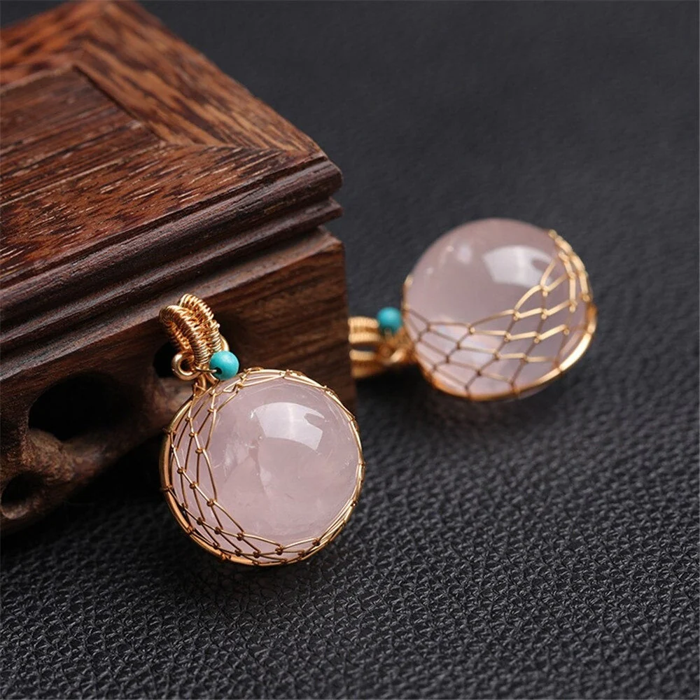 Rose Quartz Compassion Pendant - Image 2