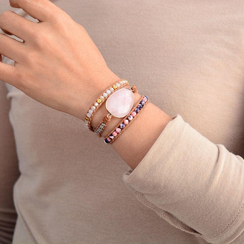 Rose Quartz Dreamer Bracelet - Image 3