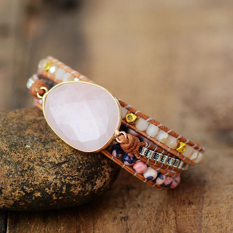 Rose Quartz Dreamer Bracelet - Image 4