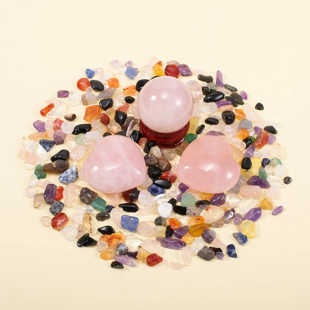 Rose Quartz Love Energy Crystal Set - Image 7