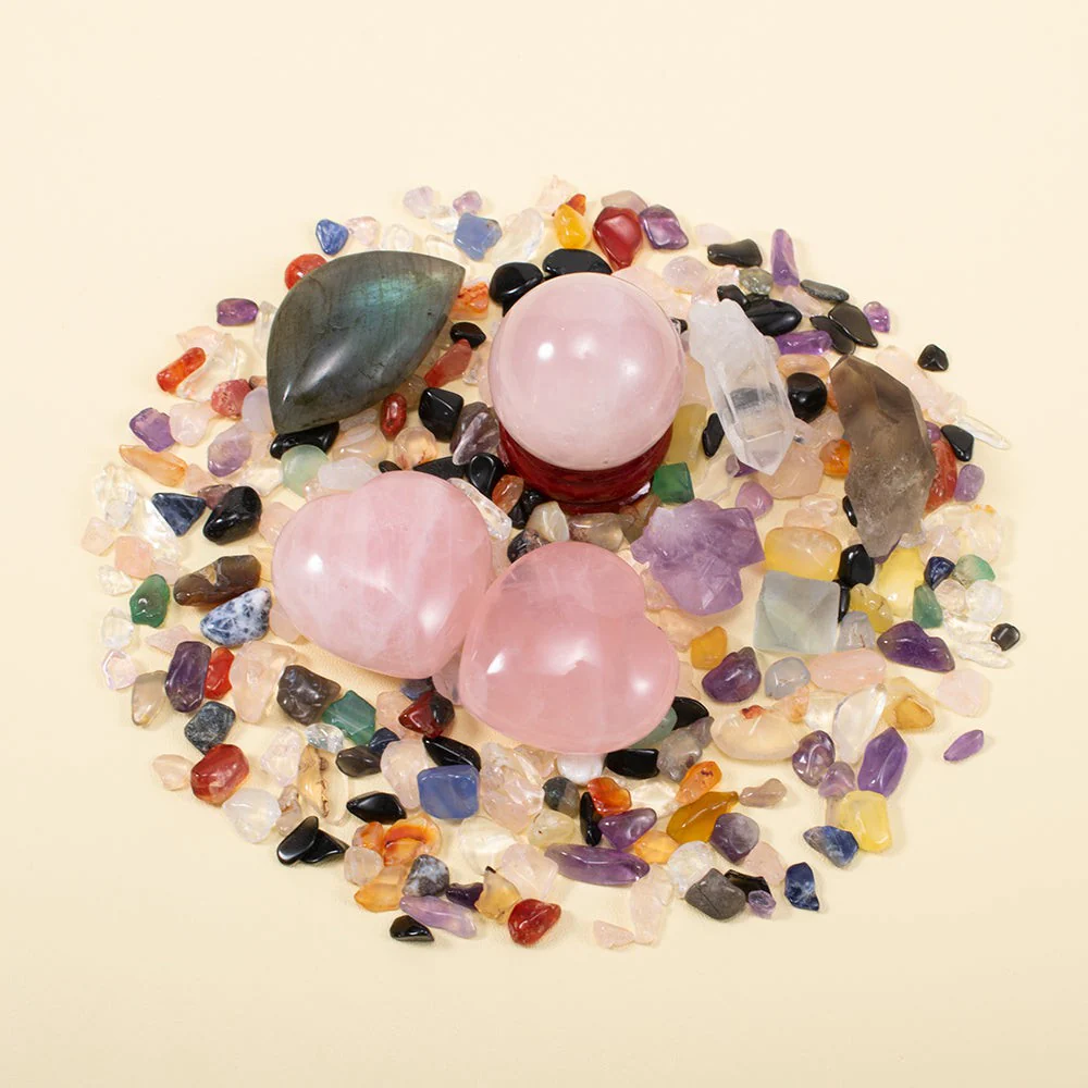 Rose Quartz Love Energy Crystal Set - Image 8