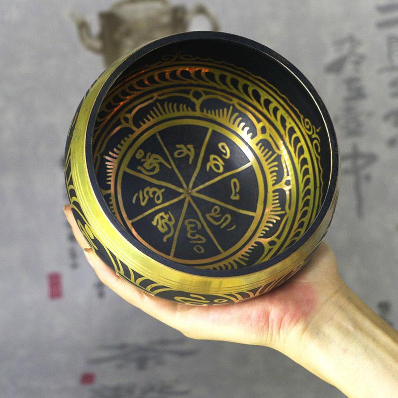 Sanskrit Buddha Singing Bowl - Image 3