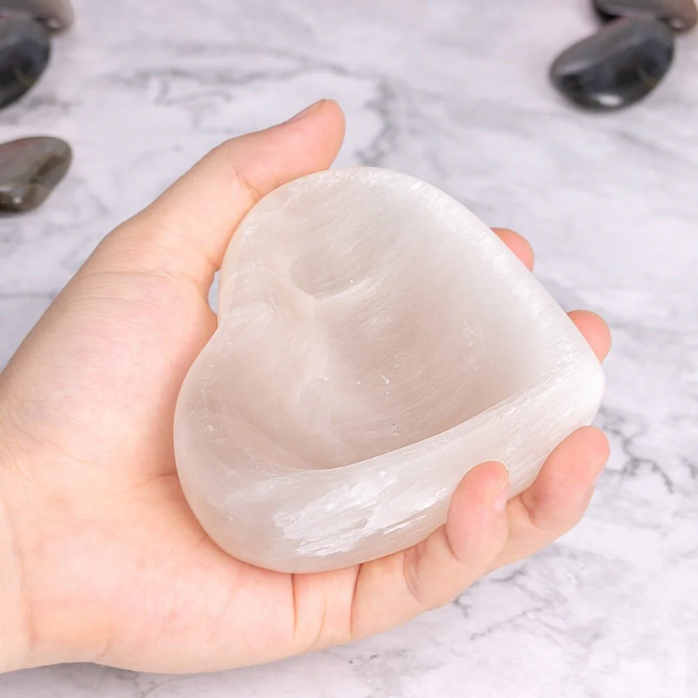 Selenite Crystal Bowl - Image 4