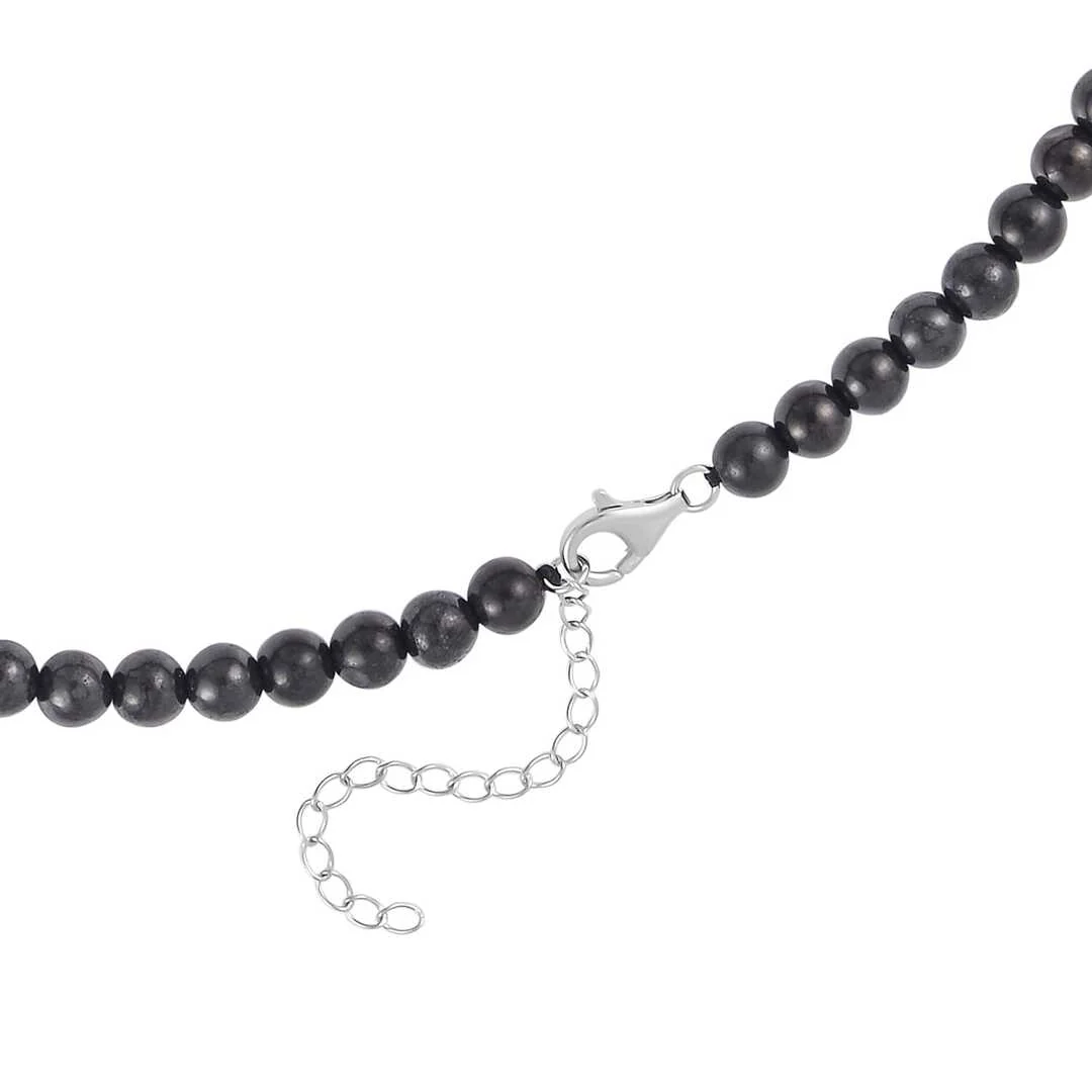 Shungite Beaded Necklace - Image 4