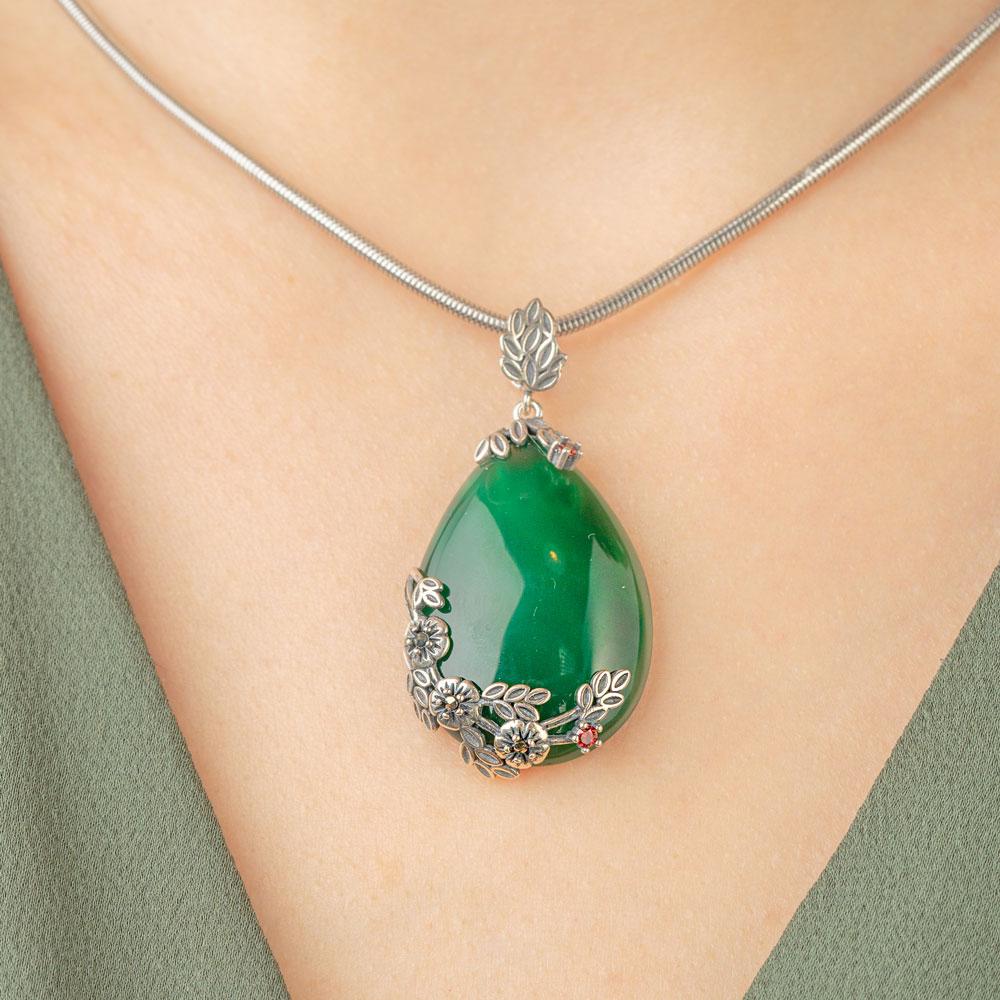Silver Balance Necklace - Image 3