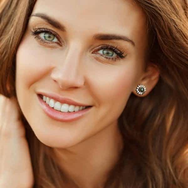 Silver Labradorite Earrings - Image 5