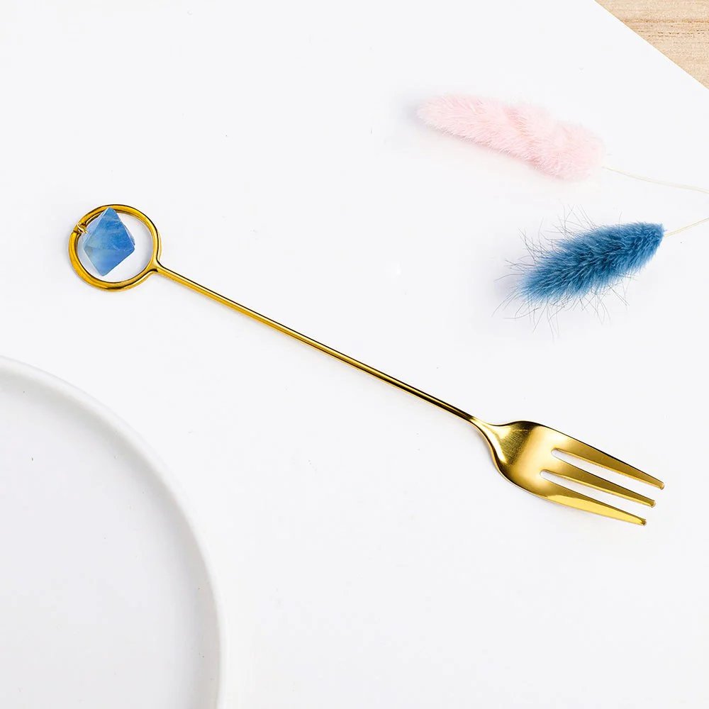 Small Natural Crystal Fork - Image 5