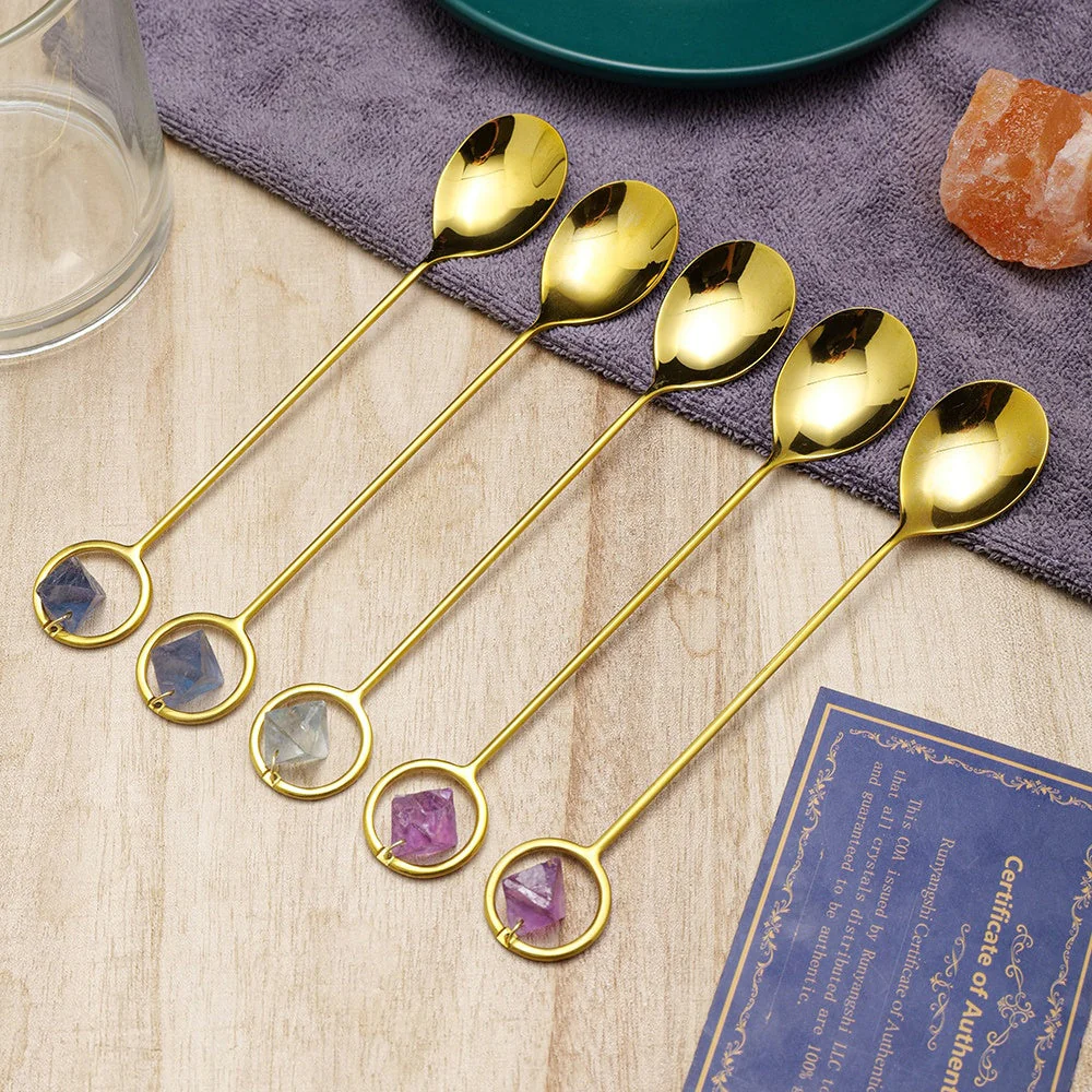 Small Natural Crystal Spoon - Image 7