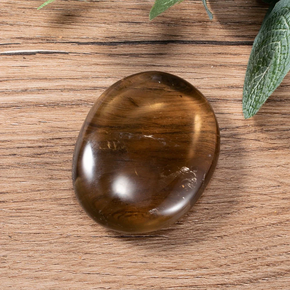 Smoky Quartz Palm Stone - Image 3