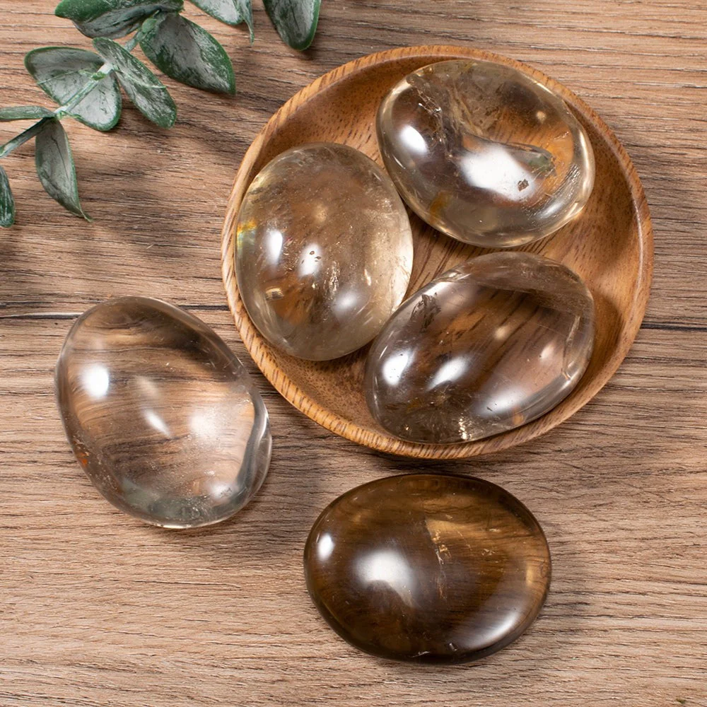 Smoky Quartz Palm Stone - Image 5