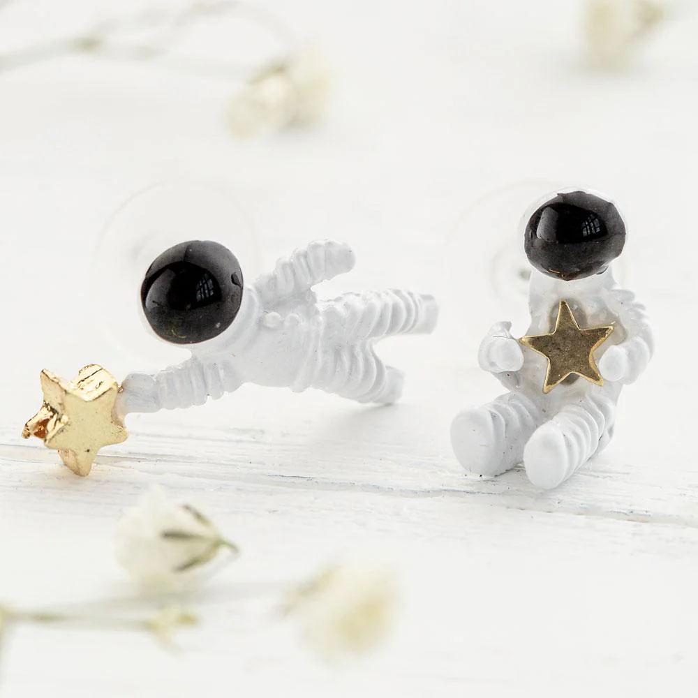 Space Astronaut Earrings