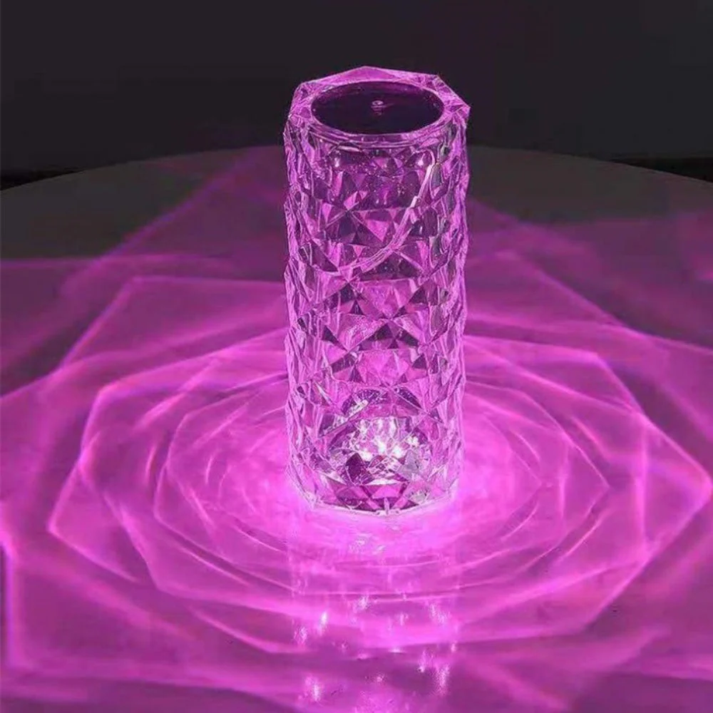 Sparkling Crystal Glass Lamp - Image 3