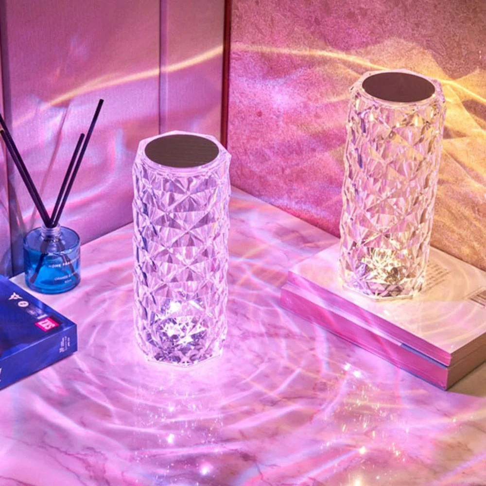 Sparkling Crystal Glass Lamp - Image 5