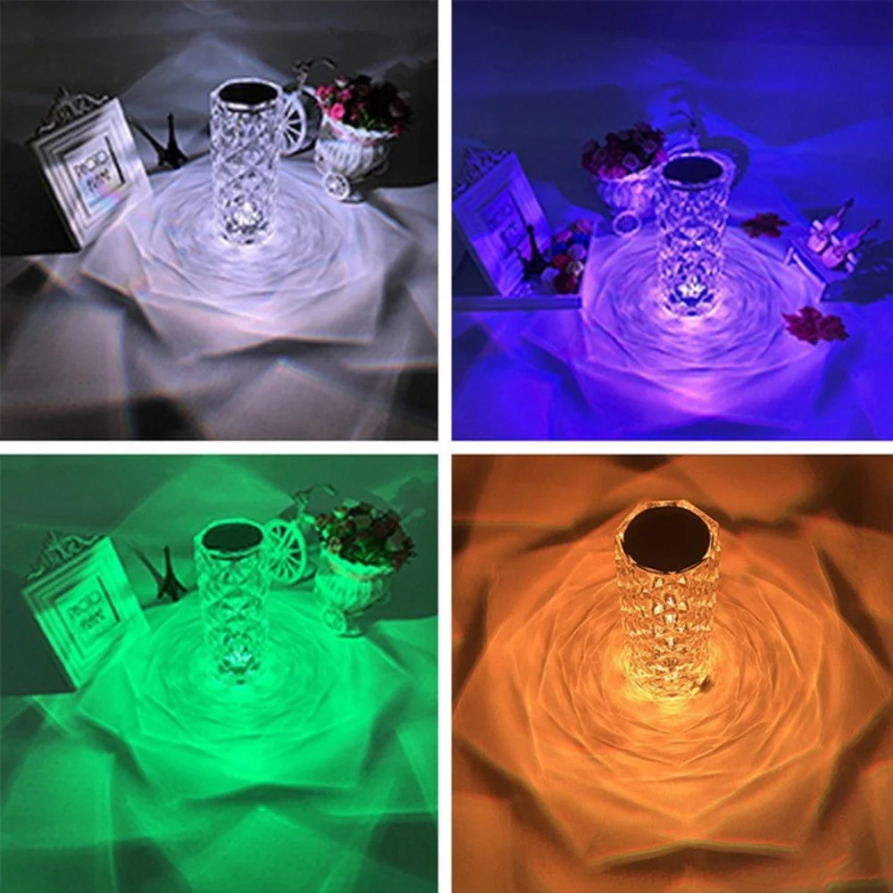 Sparkling Crystal Glass Lamp - Image 9
