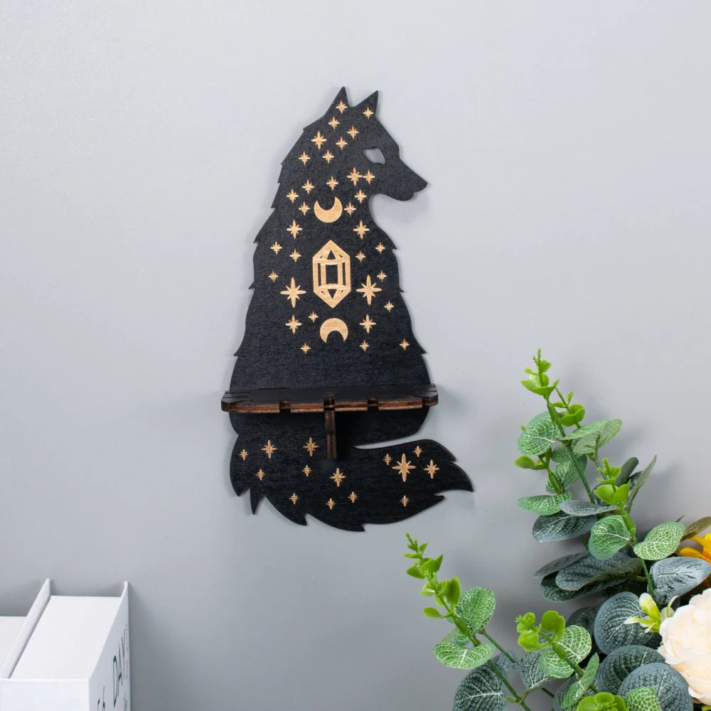 Spirit Animal Crystal Altar Display Shelf - Image 3