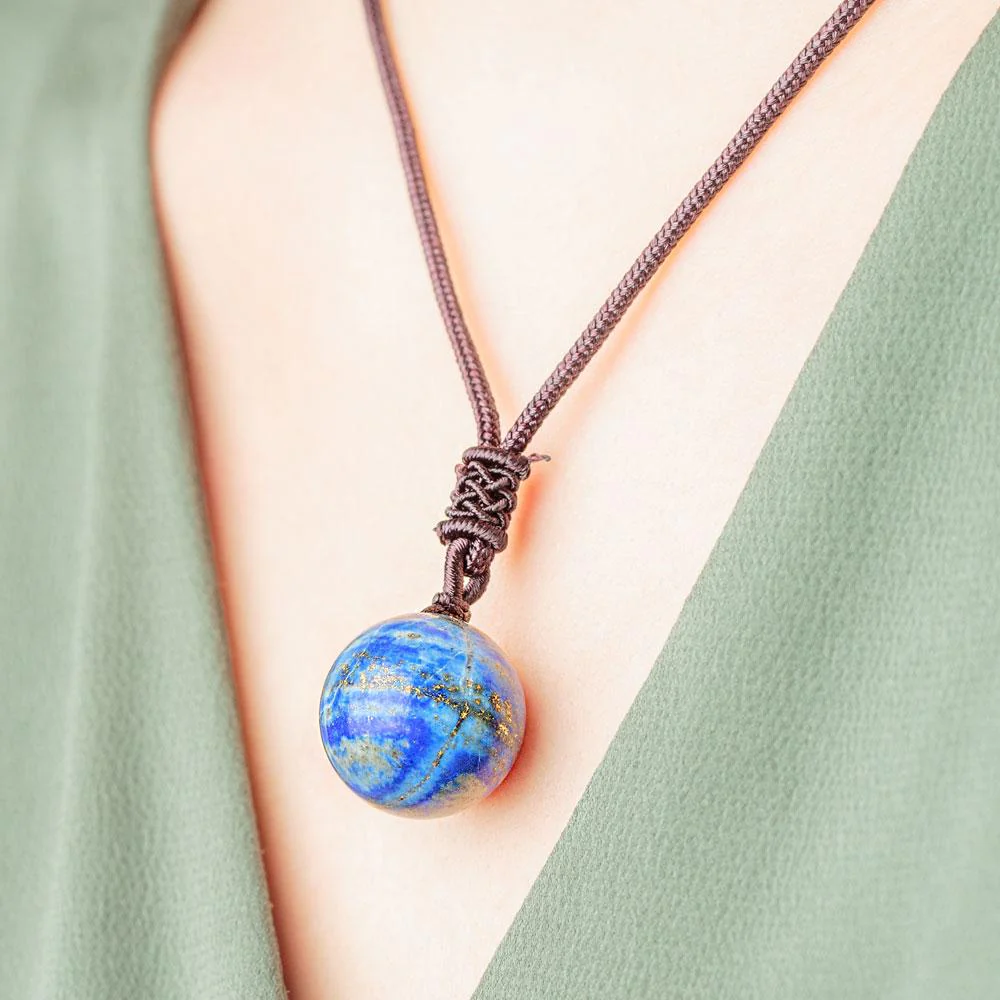 Spiritual Lapis Lazuli Necklace - Image 2