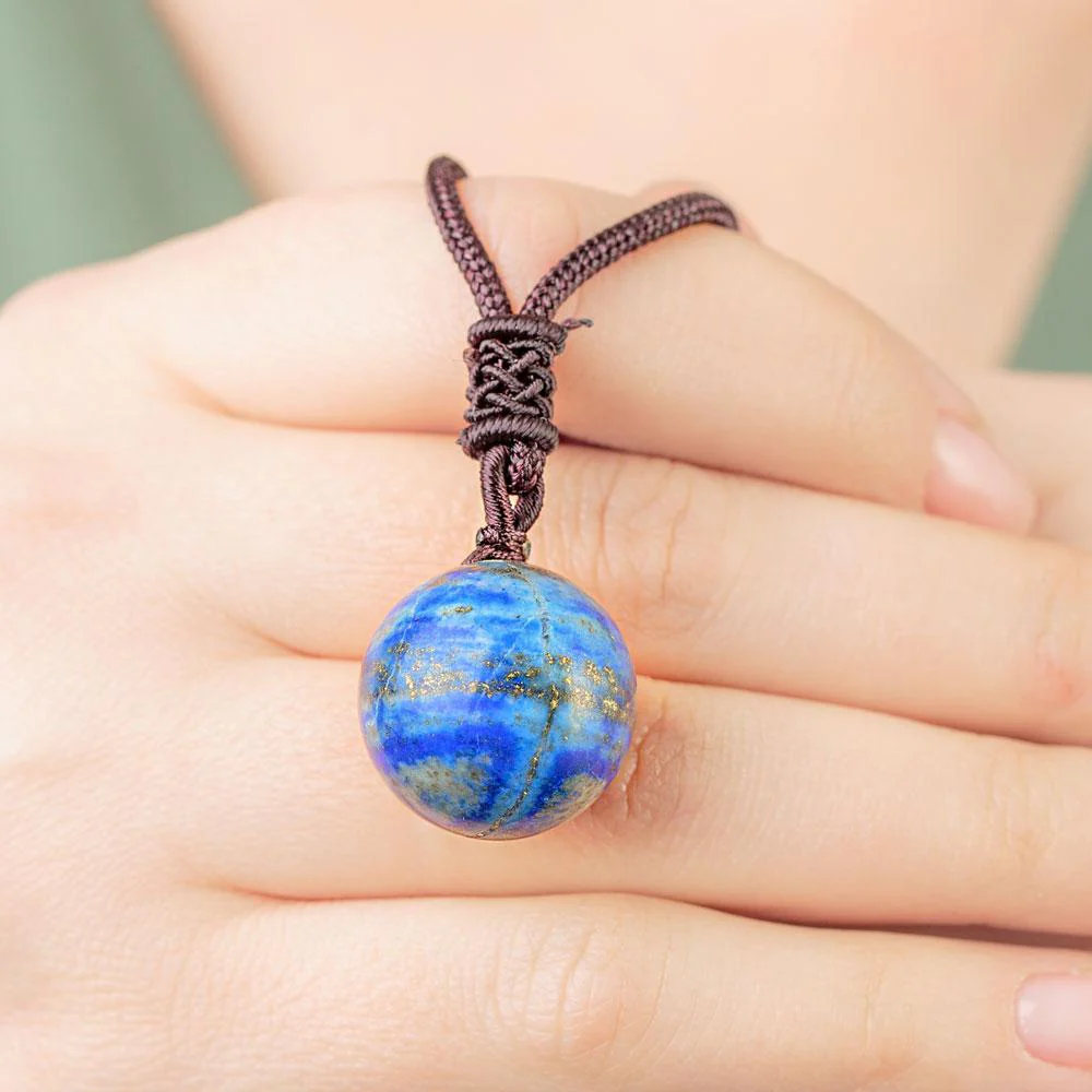 Spiritual Lapis Lazuli Necklace - Image 3